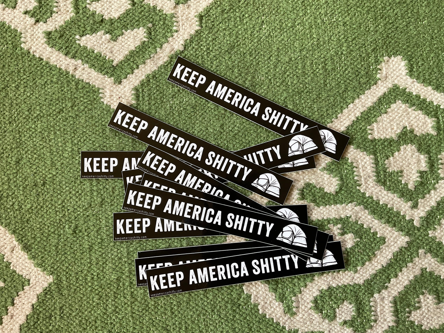 Keep America Shitty Sticker